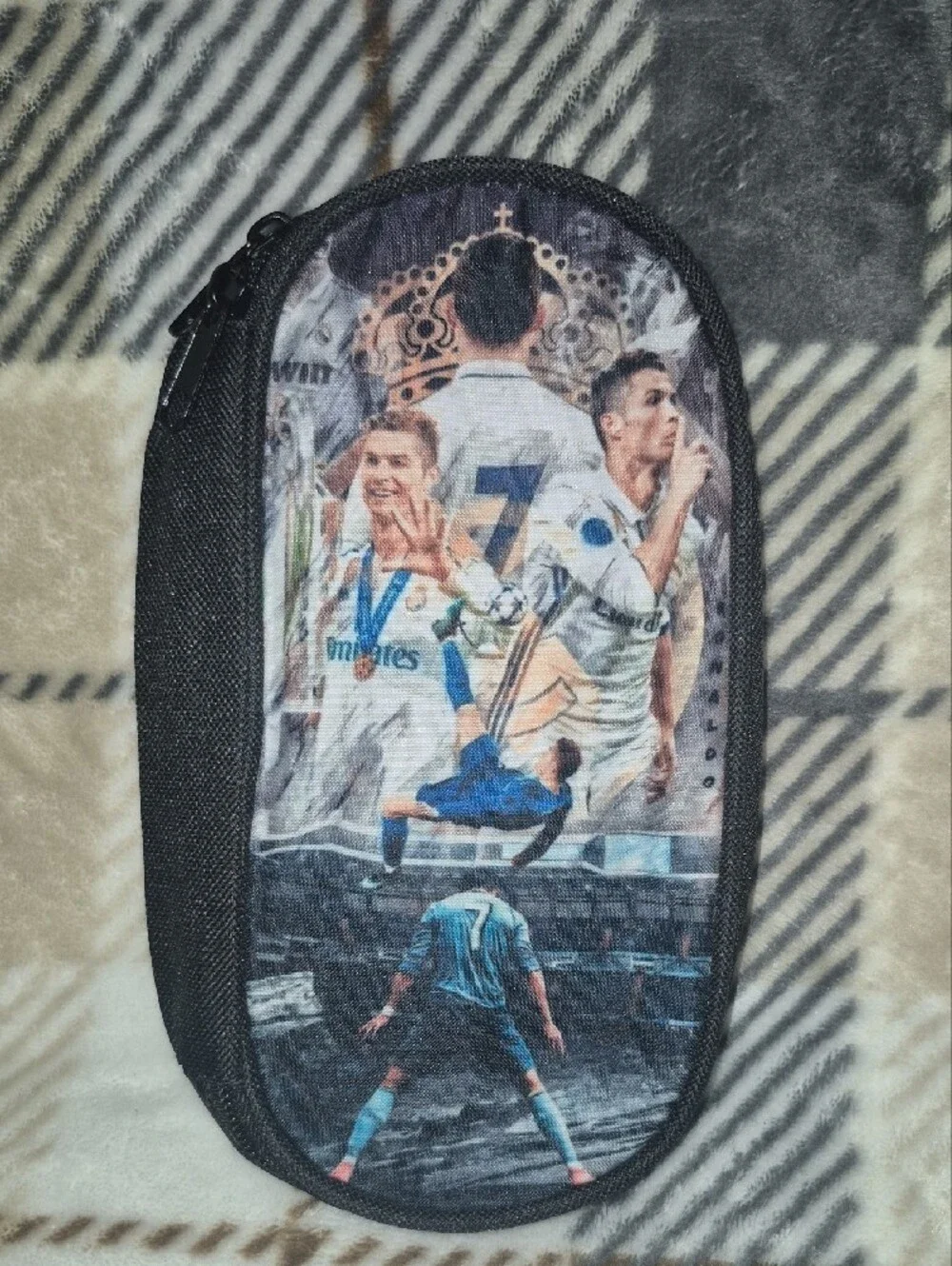 Ronaldo Black Backpack Set